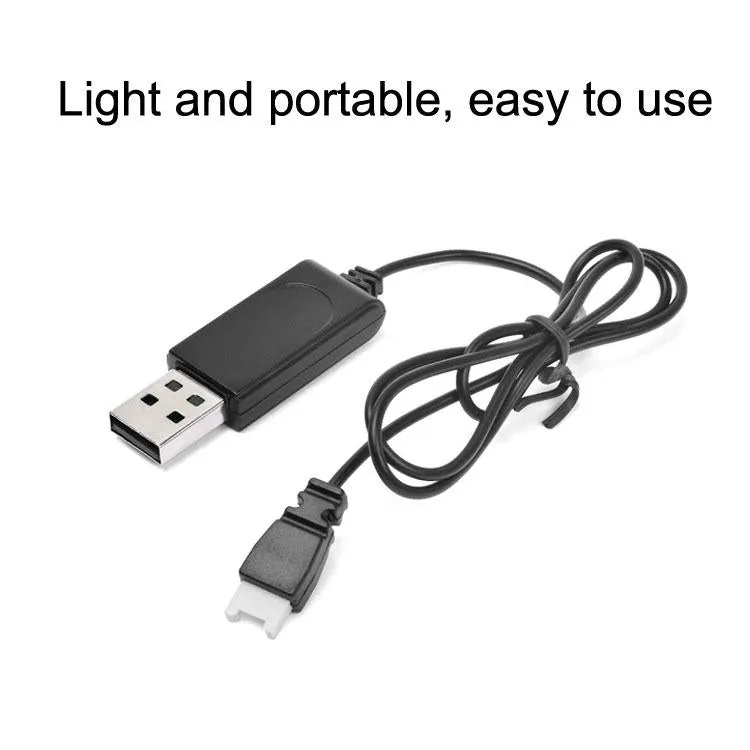 10-pack Usb Charging Cable for Drone - 3.7v 350mah Air-to-air Plug no Protection
