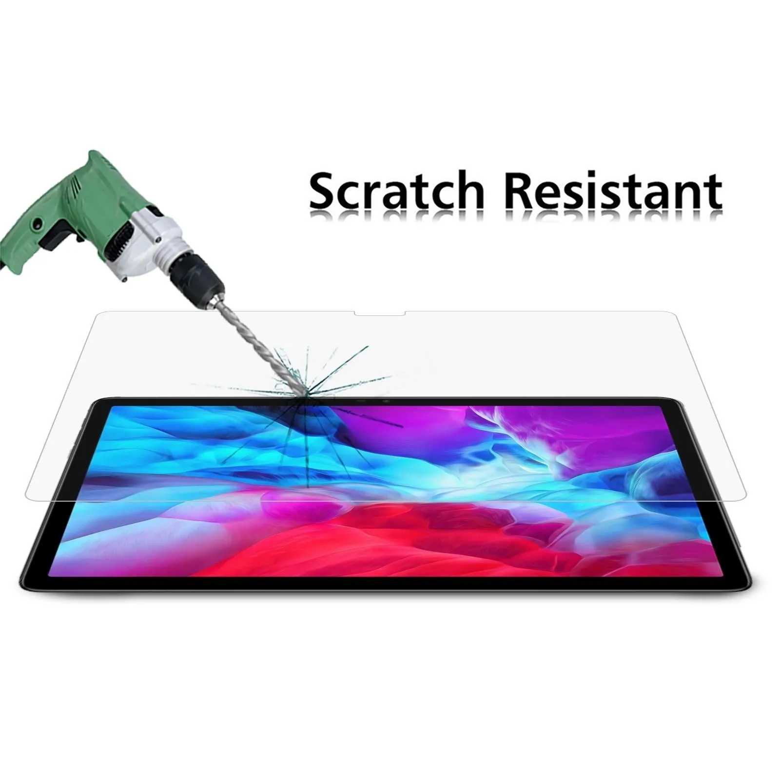 2-Pack 9H Tempered Glass Film 0.3Mm Thickness Explosion-Proof