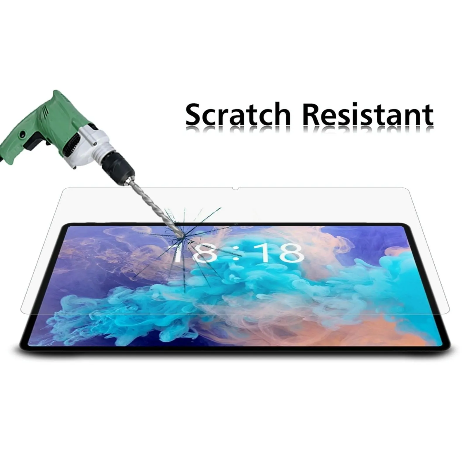 2-Pack 9H Tempered Glass Film 0.3Mm Thickness Explosion-Proof