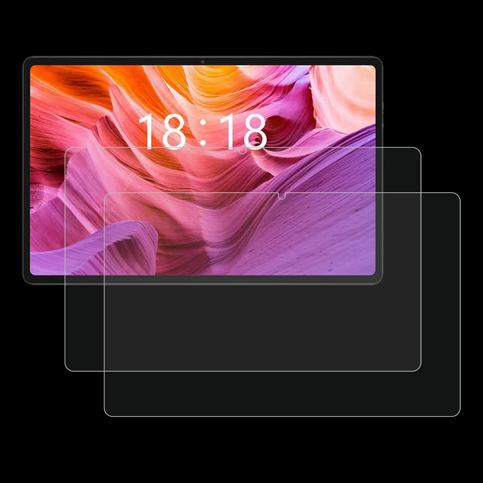 2-Pack 9H Tempered Glass Film 0.3Mm Thickness Explosion-Proof