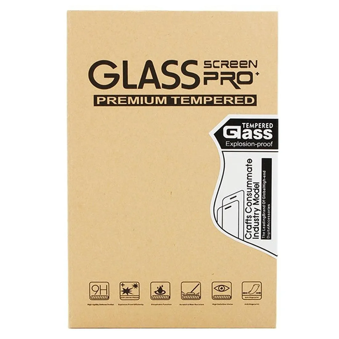 2-Pack Tempered Glass For Lenovo Tab P10 X705M - 9H 0.3Mm Explosion-Proof Film