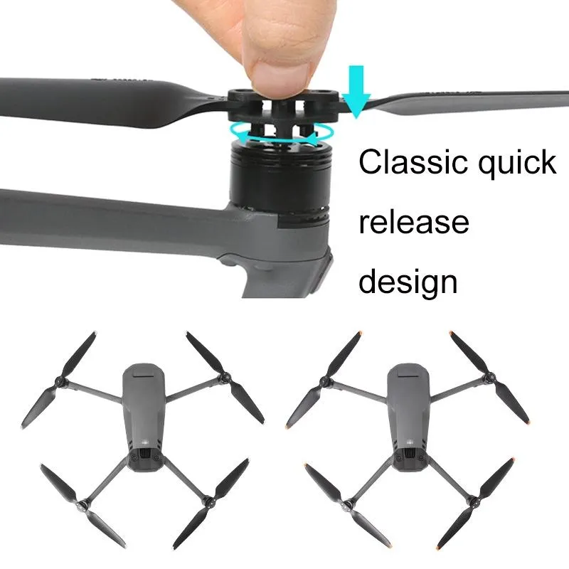 2 Pairs 9453f 2 Quick Release Paddle Tip Blades for Mavic 3