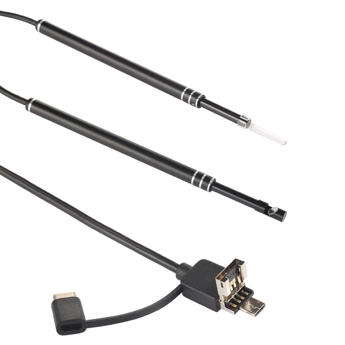 3 In 1 Usb Ear Scope With Hd Camera For Android & Pc 1.85M Cable