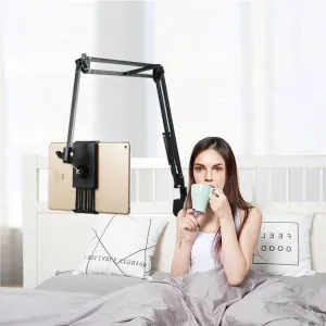 Adjustable Tablet Stand Mobile Phones Holder Lazy Arm Bed Desk Tablet Metal Mount Stand