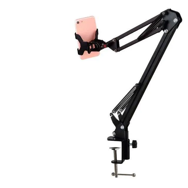 Adjustable Tablet Stand Mobile Phones Holder Lazy Arm Bed Desk Tablet Metal Mount Stand