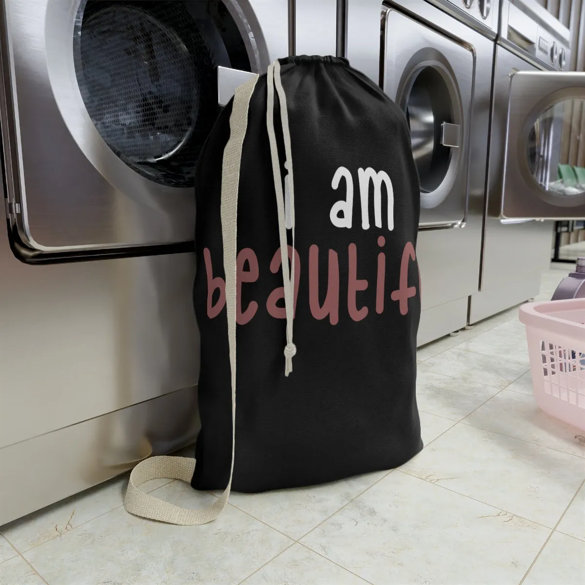 Affirmation Feminist pro choice Laundry Bag -  Her Body Her Choice