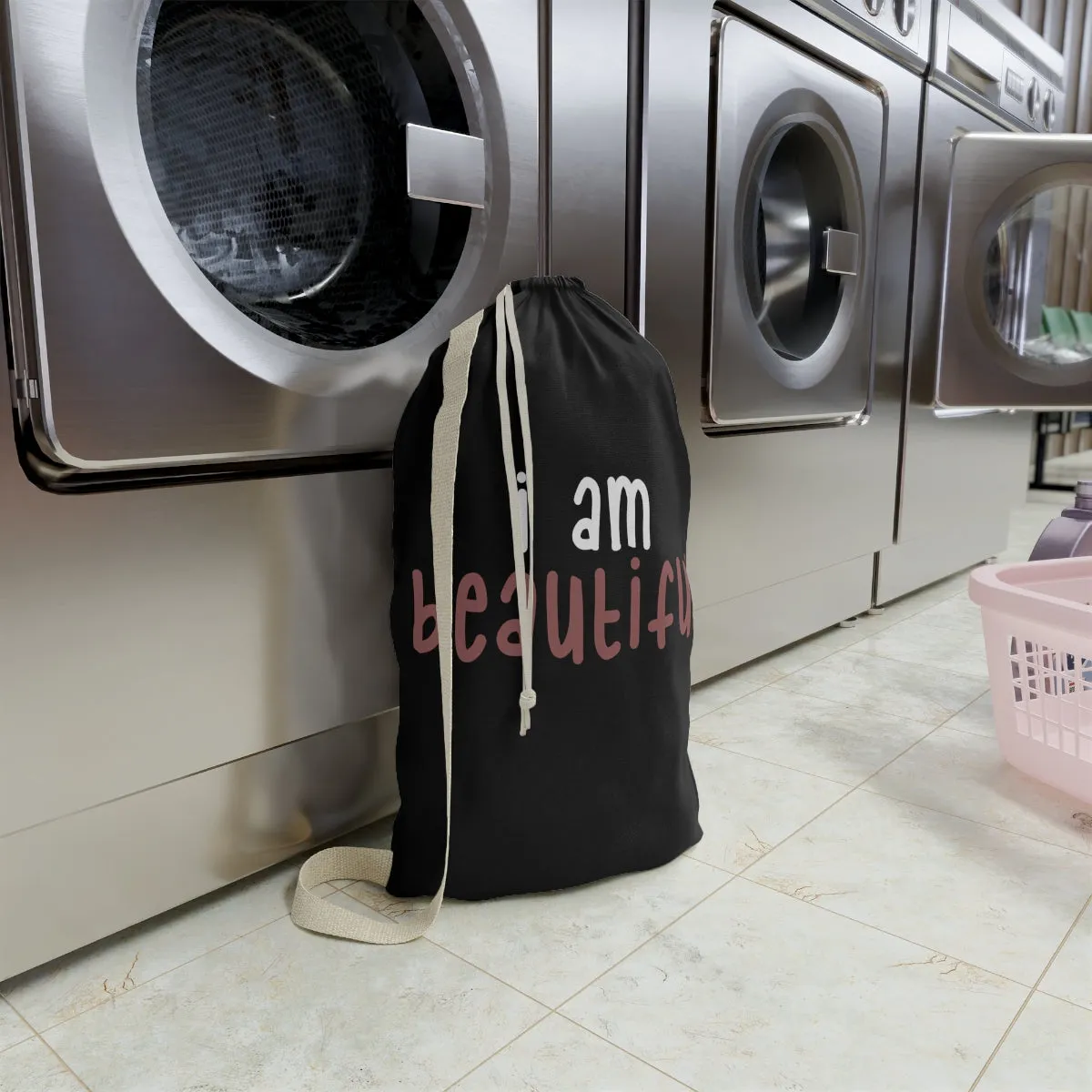 Affirmation Feminist pro choice Laundry Bag -  Her Body Her Choice