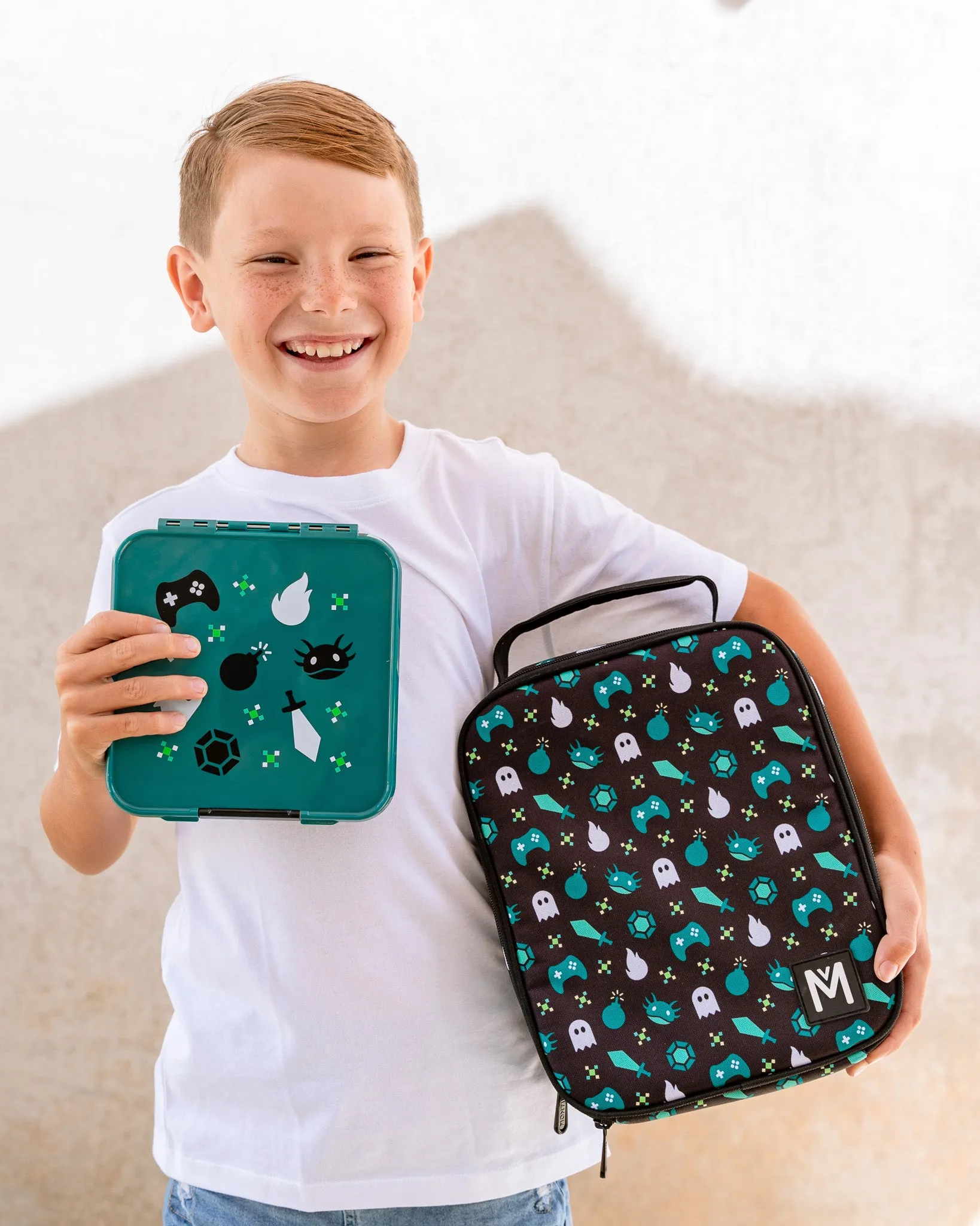 *Clearance* MontiiCo Bento Five Lunch Box - Game On