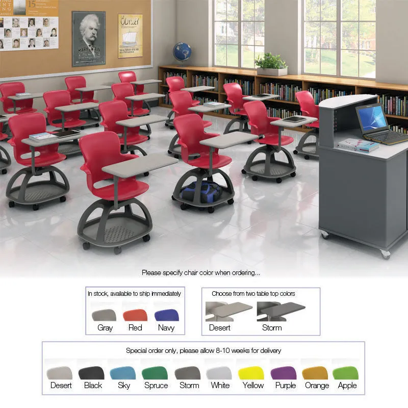 Ethos Chair with Storage Base and Tablet
