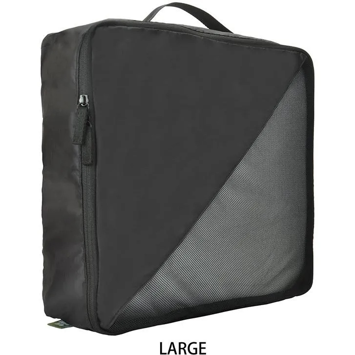 Evol Generation Earth Recycled Packing Cubes Set 4 (Black)