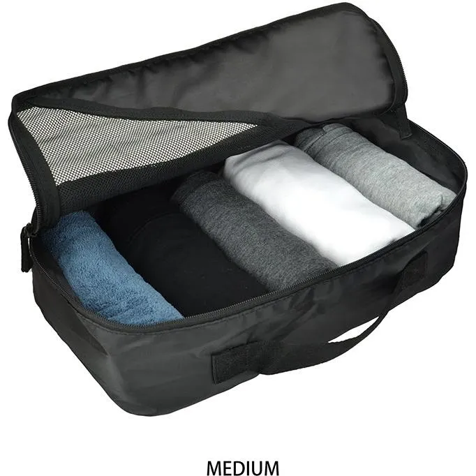 Evol Generation Earth Recycled Packing Cubes Set 4 (Black)