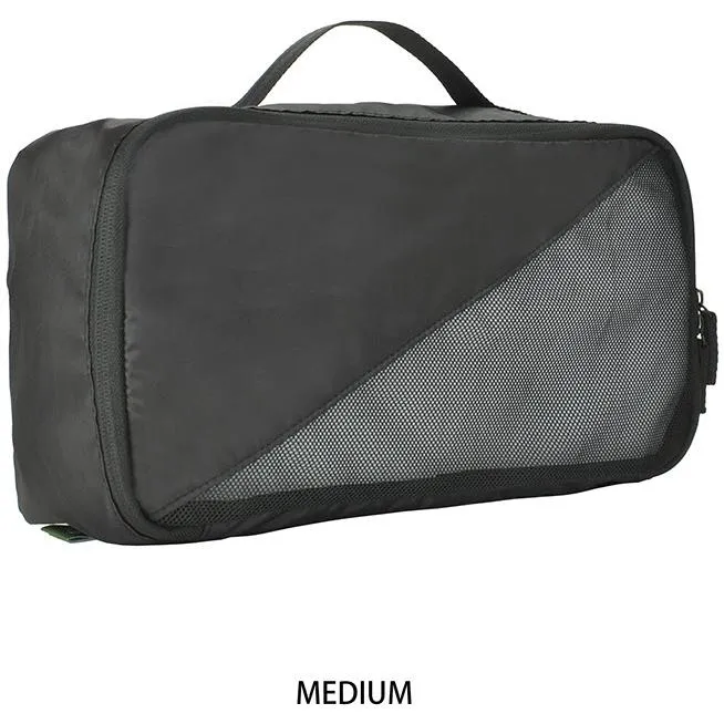 Evol Generation Earth Recycled Packing Cubes Set 4 (Black)