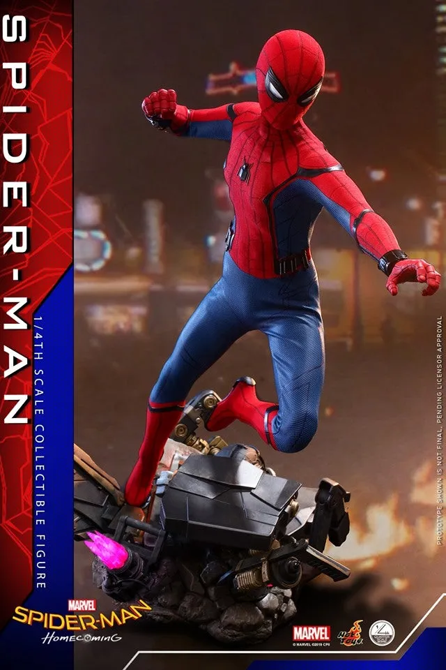 Hot Toys - QS014 - Spider-Man: Homecoming - 1/4th scale Spider-Man Collectible Figure