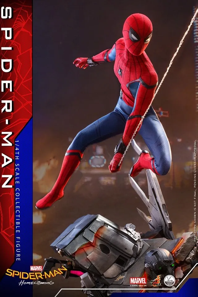 Hot Toys - QS014 - Spider-Man: Homecoming - 1/4th scale Spider-Man Collectible Figure