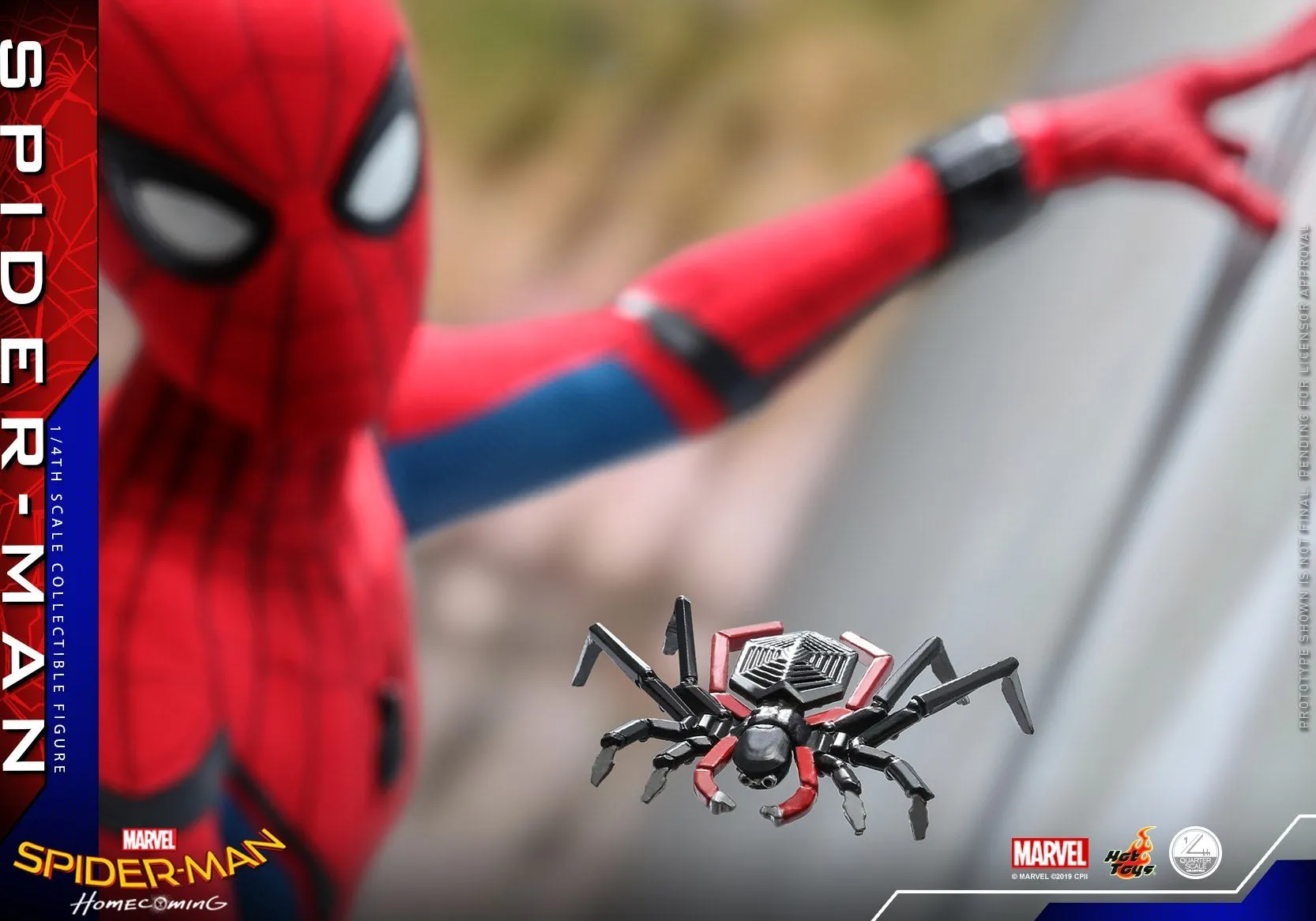 Hot Toys - QS014 - Spider-Man: Homecoming - 1/4th scale Spider-Man Collectible Figure