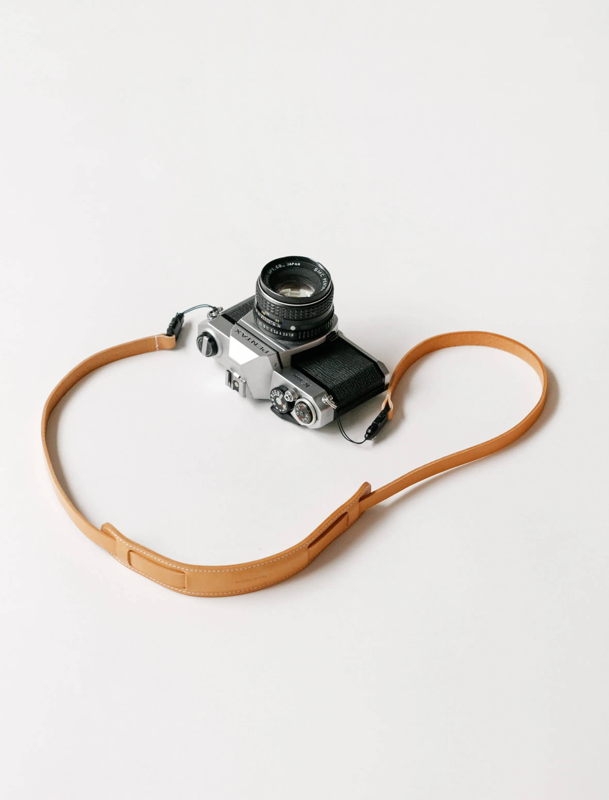 Leather Camera Strap Natural