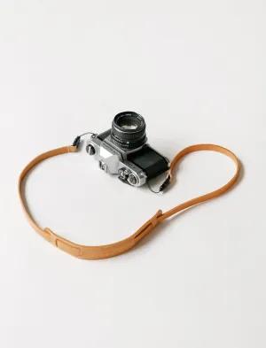 Leather Camera Strap Natural