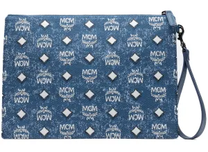 MCM Medium Vintage Aren Flat Pouch