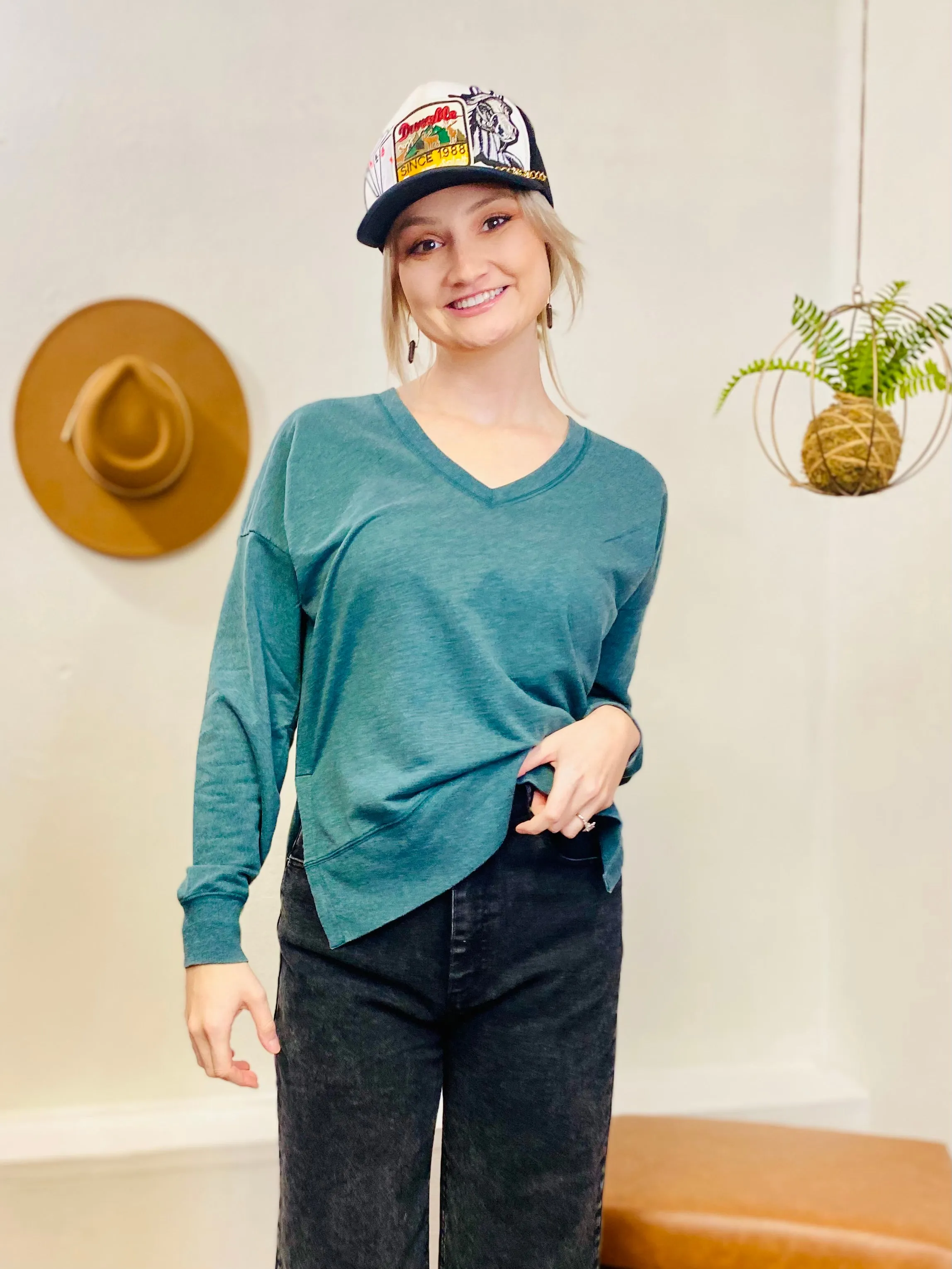 Modern V Neck Weekender Z SUPPLY - Abyss