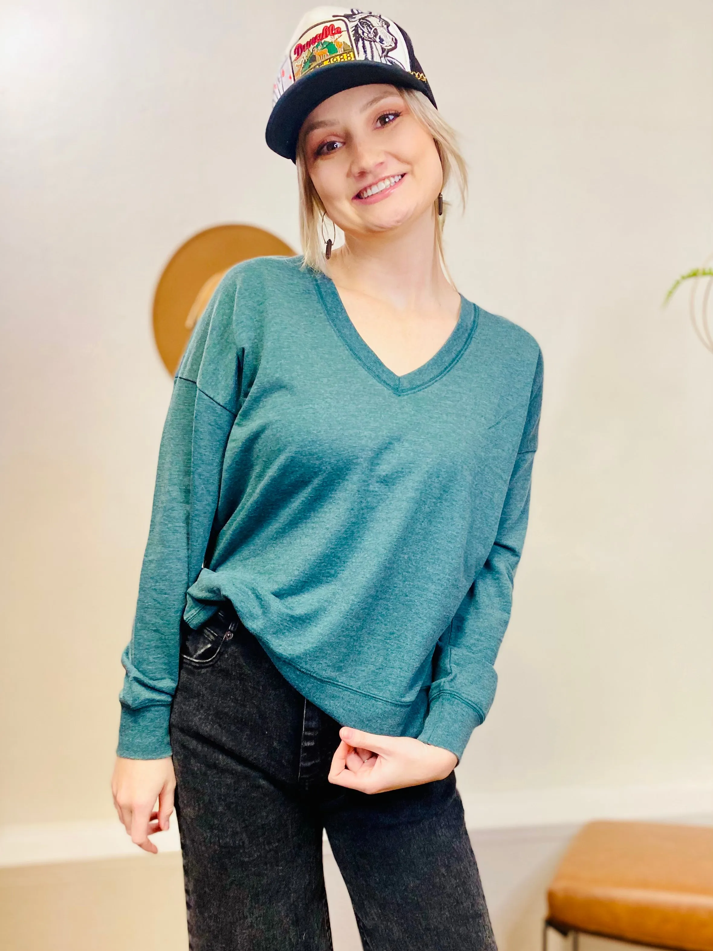 Modern V Neck Weekender Z SUPPLY - Abyss