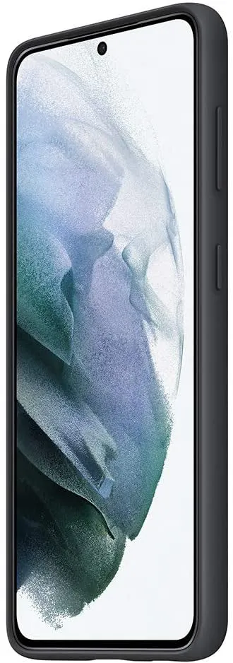 Samsung Galaxy S21 Silicon Cover - Black