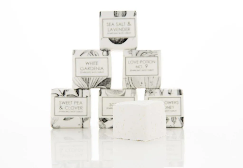 Sparkling Bath Tablet (Bourbon   Vanilla)