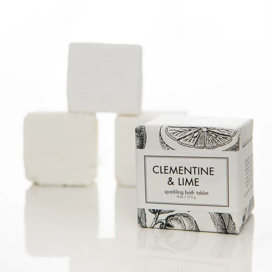 Sparkling Bath Tablet (Clementine & Lime)